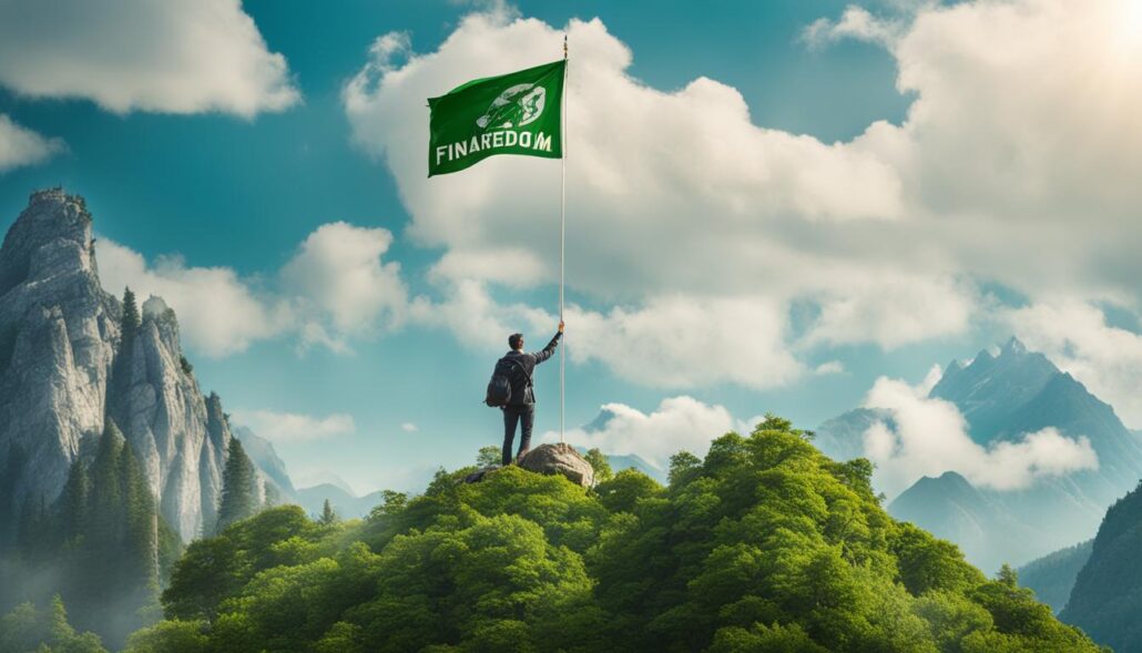 financial freedom concept